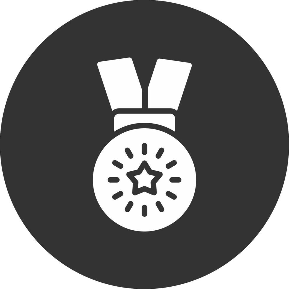 design de ícone criativo de medalha vetor