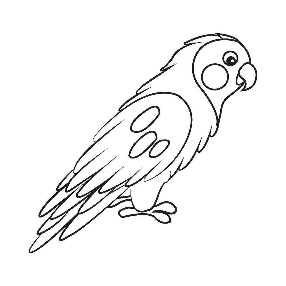pássaro ícone logotipo vetor Projeto modelo