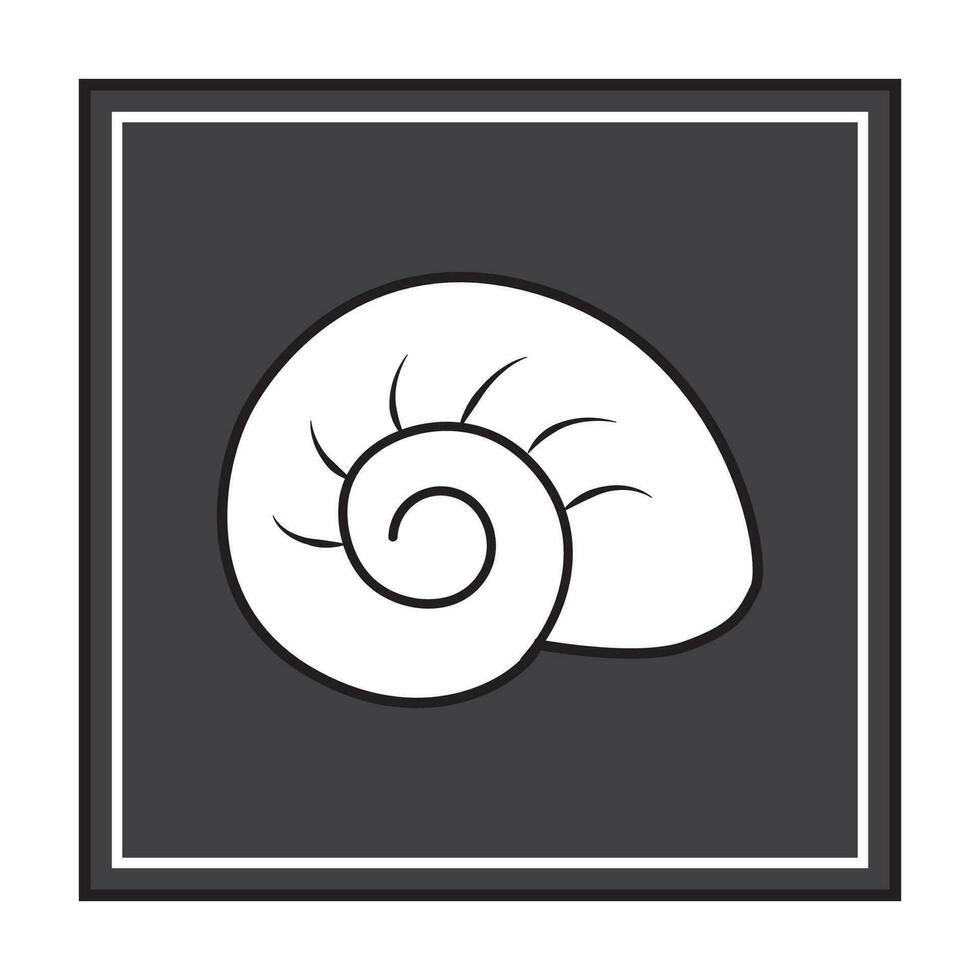 Caracol ícone logotipo vetor Projeto modelo