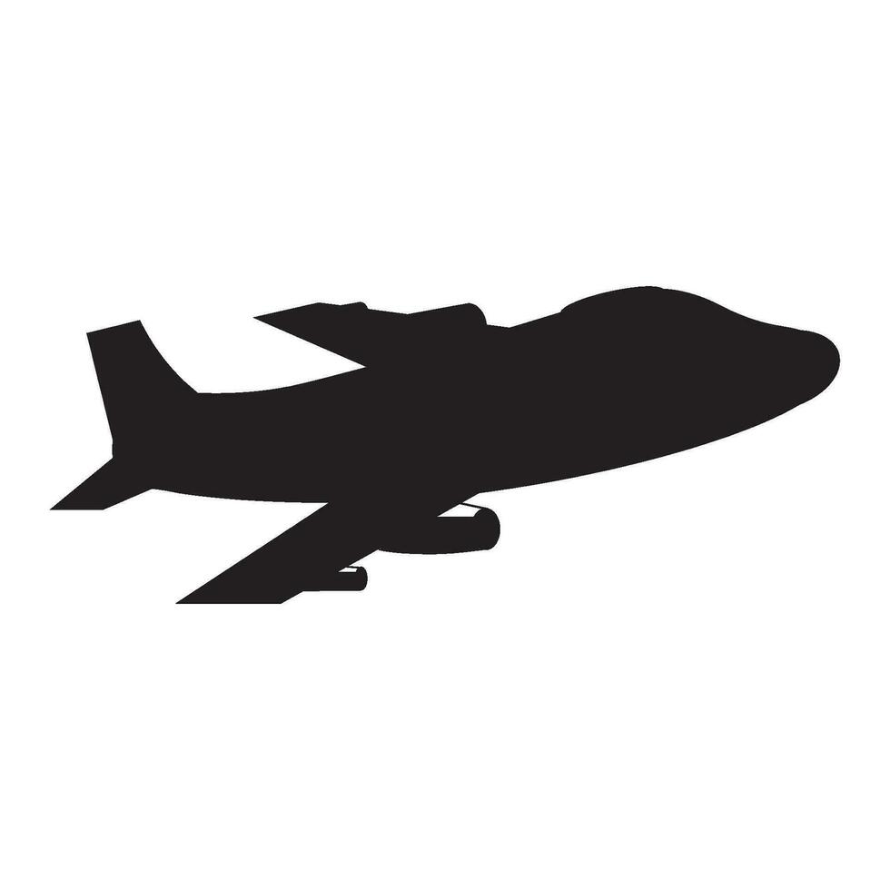 modelo de design de vetor de logotipo de ícone de avião