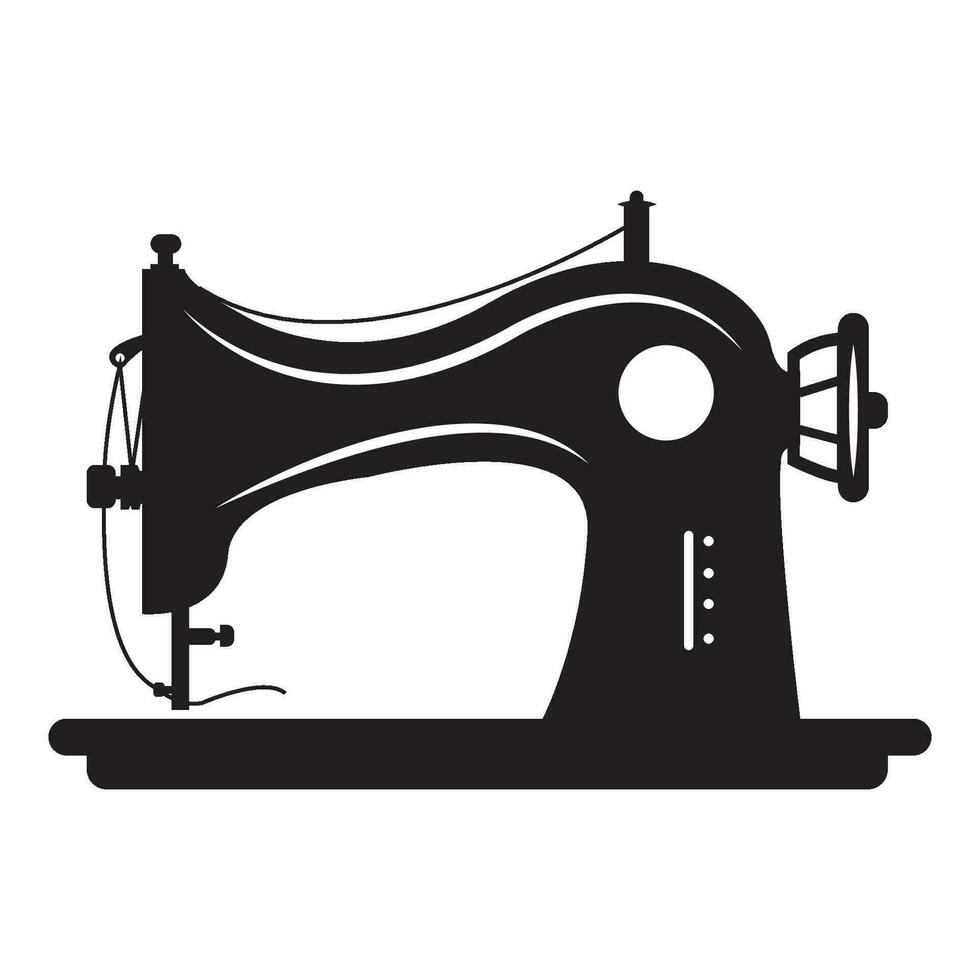 de costura máquina ícone logotipo vetor Projeto modelo