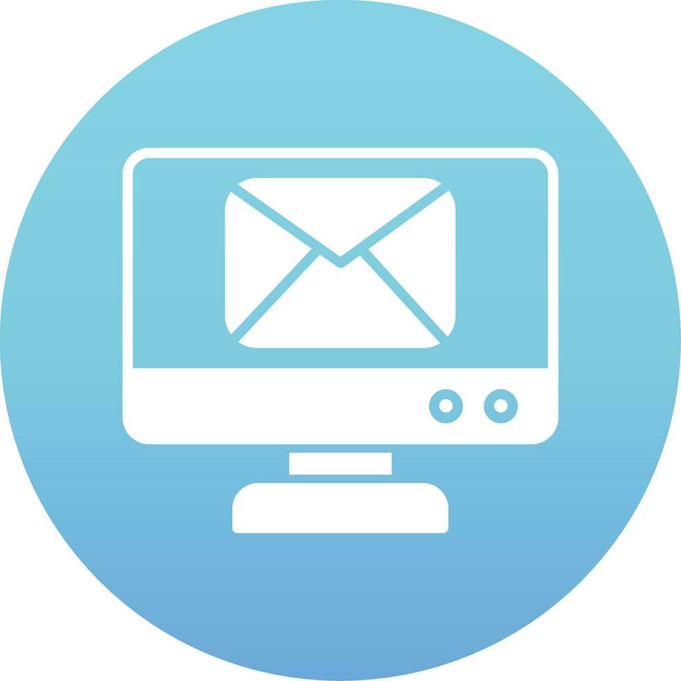 conectados o email vetor ícone