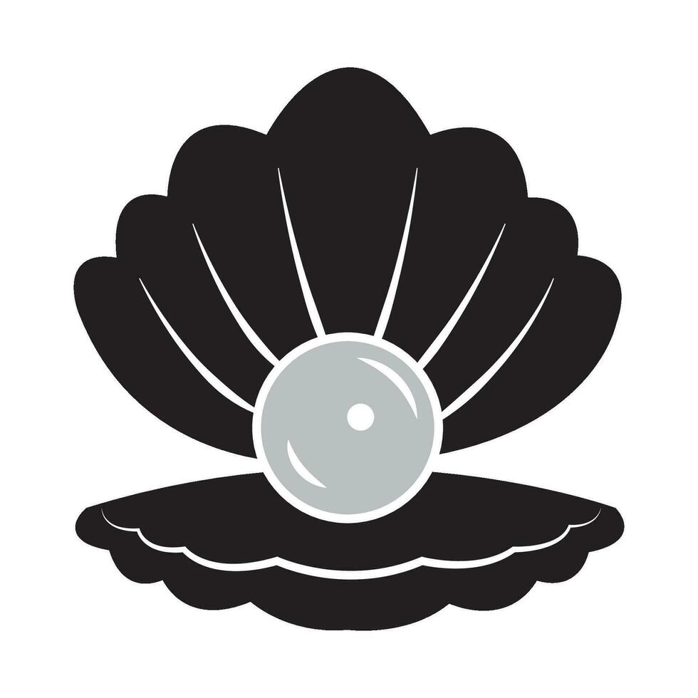 Concha ícone logotipo vetor Projeto modelo