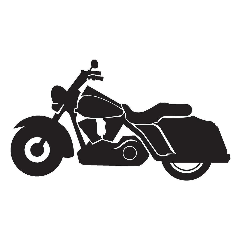 motocicleta ícone logotipo vetor Projeto modelo