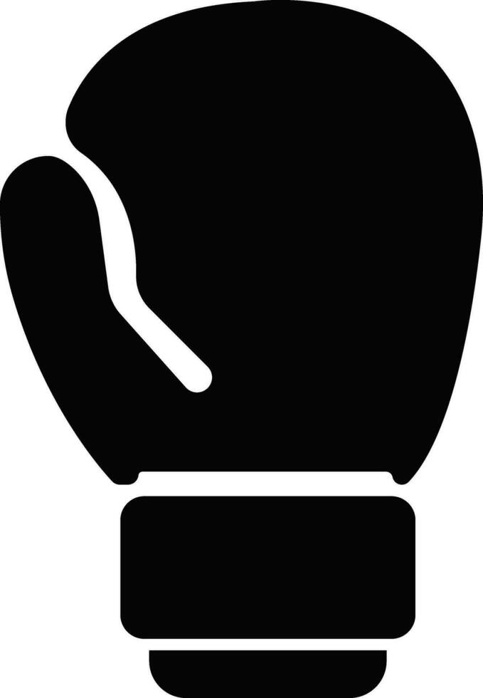 boxe luvas ícone dentro plano estilo. isolado em sinal, símbolo, logotipo, Projeto protetora mão luva usar dentro Esportes. vetor para apps e local na rede Internet