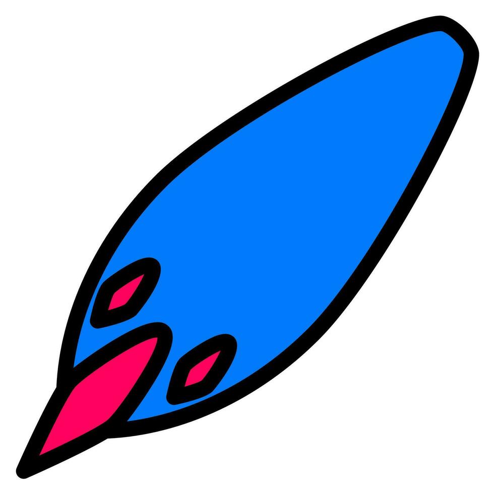 prancha de surfe ícone vetor ou logotipo ilustração estilo