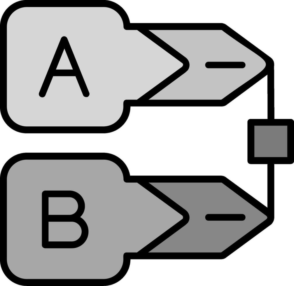 ícone de vetor de diagrama