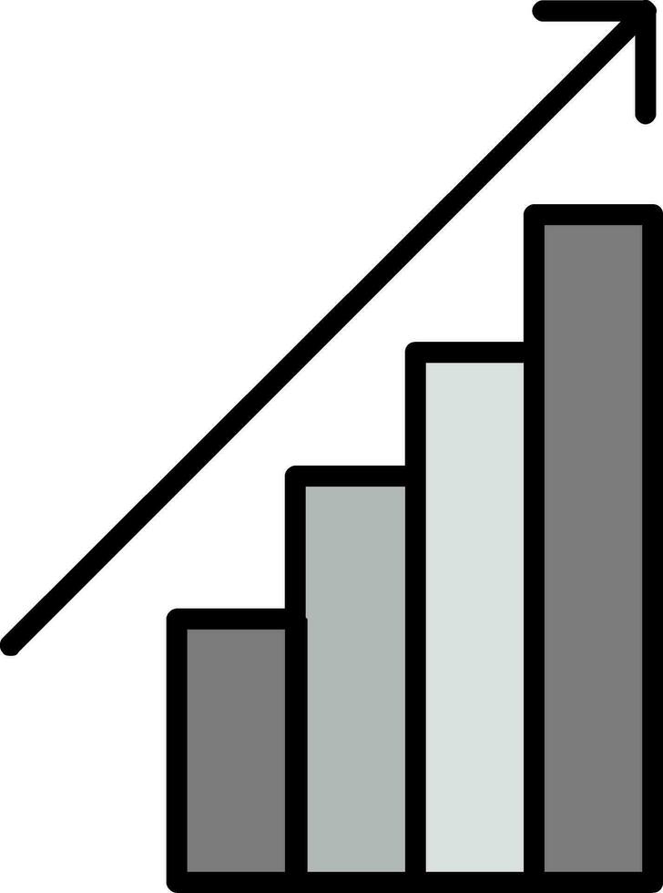 ícone de vetor de crescimento