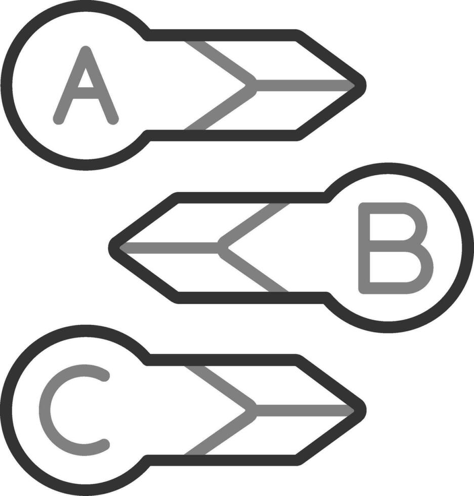 ícone de vetor de diagrama