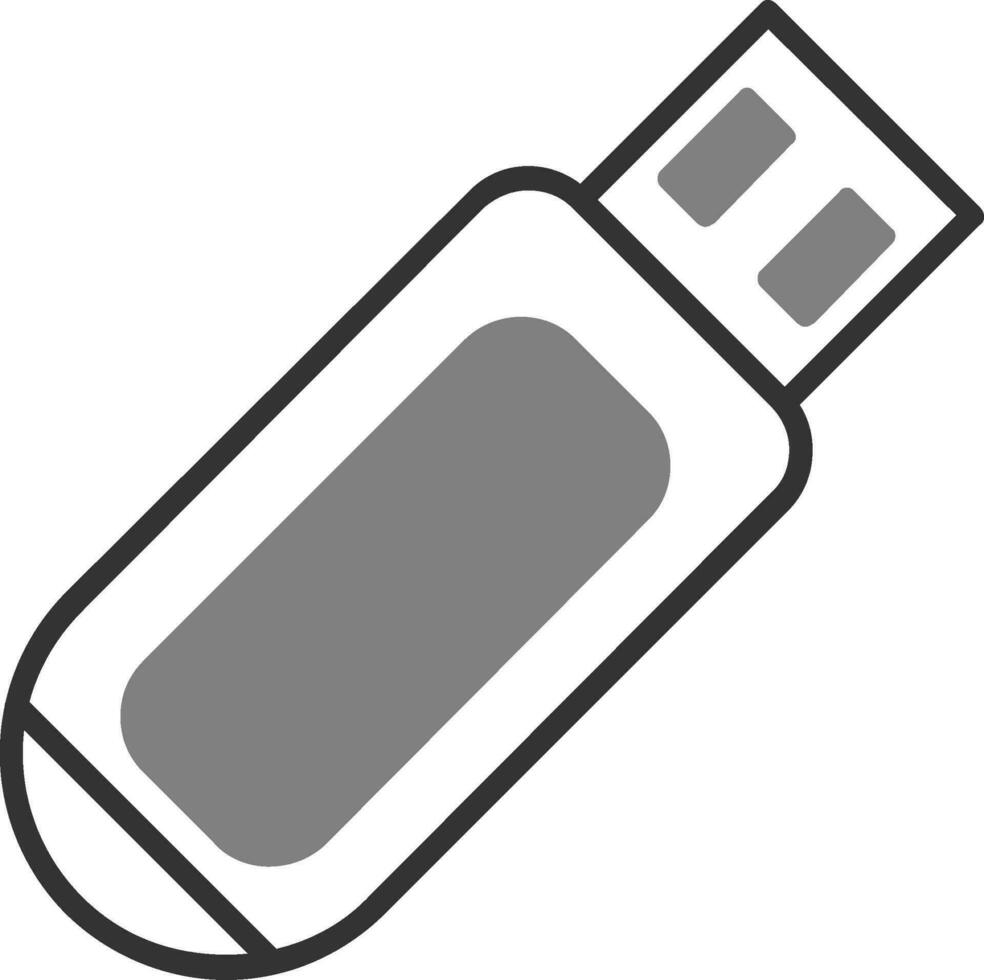 ícone de vetor de pen drive