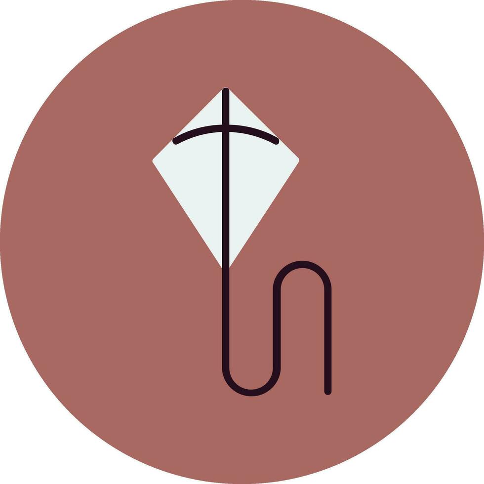 ícone de vetor de pipa