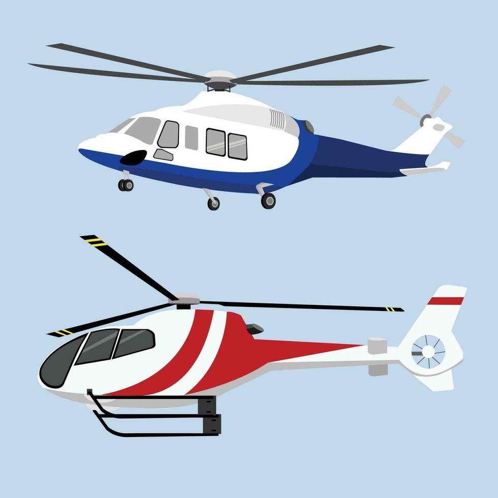 helicóptero hélice vetor