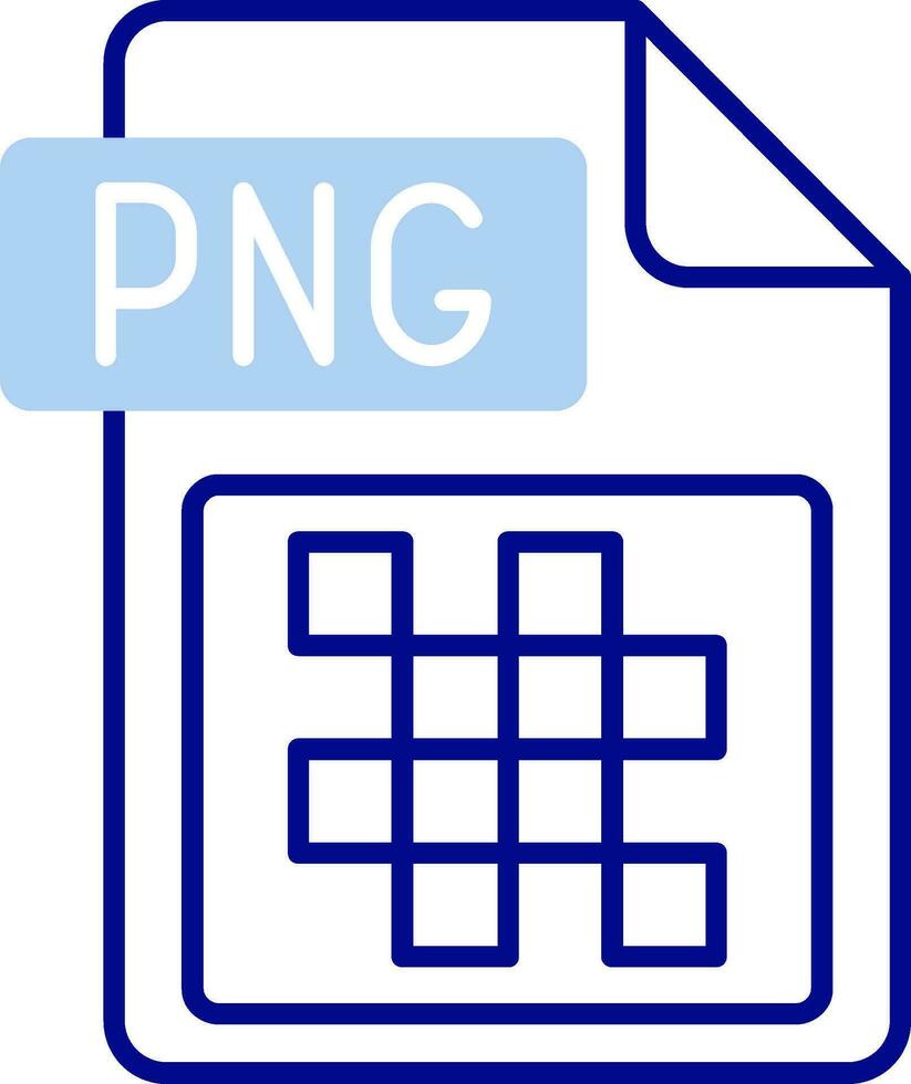 png Arquivo formato linha preenchidas ícone vetor