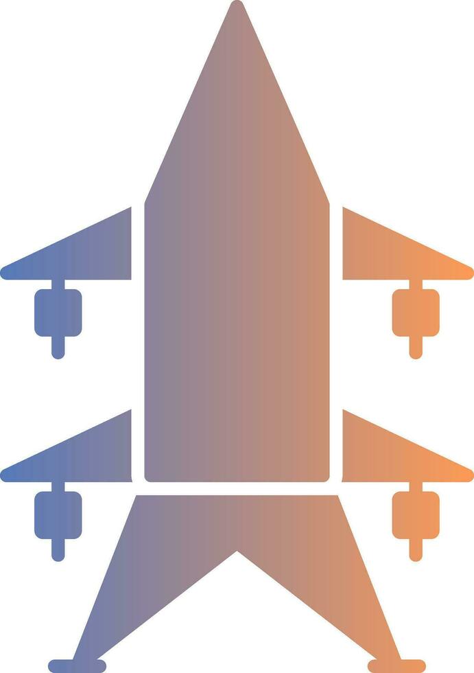 ícone de gradiente de torre elétrica vetor