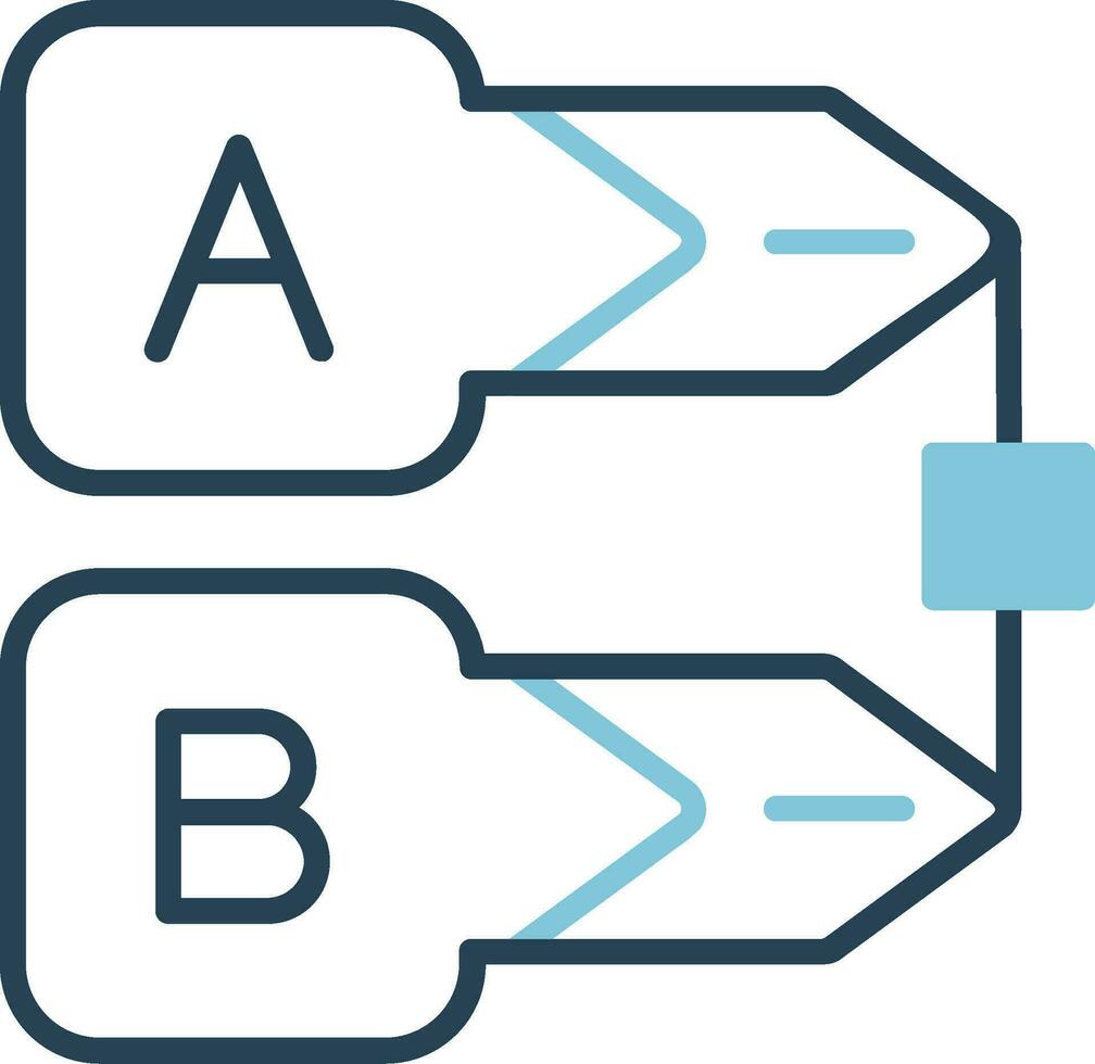 ícone de vetor de diagrama