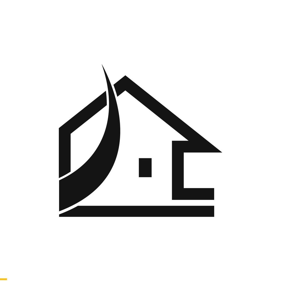 modelo de design de logotipo imobiliário para negócios e empresa vetor