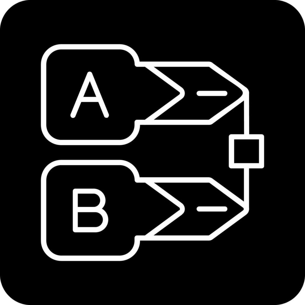 ícone de vetor de diagrama