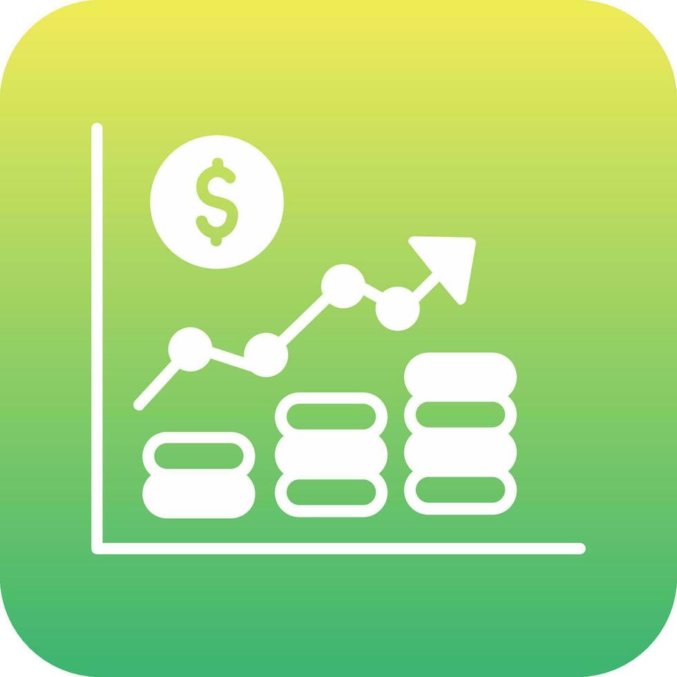 ícone de vetor de diagrama