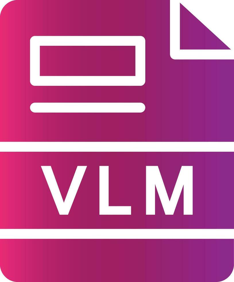 vlm criativo ícone Projeto vetor