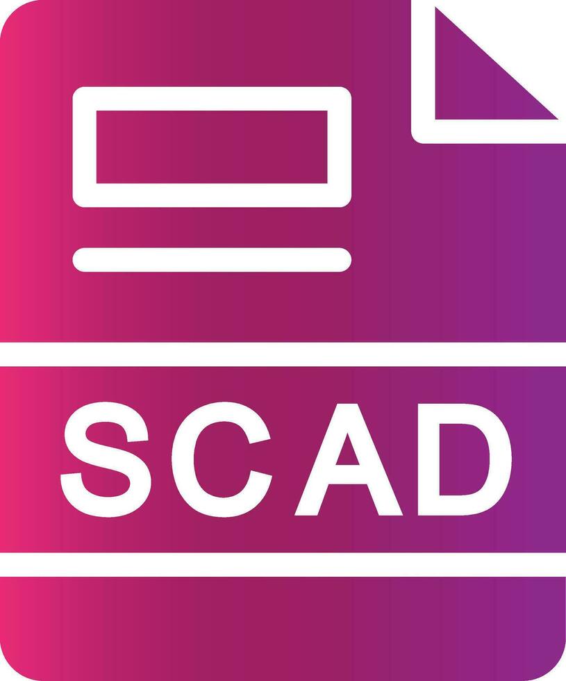 scad criativo ícone Projeto vetor