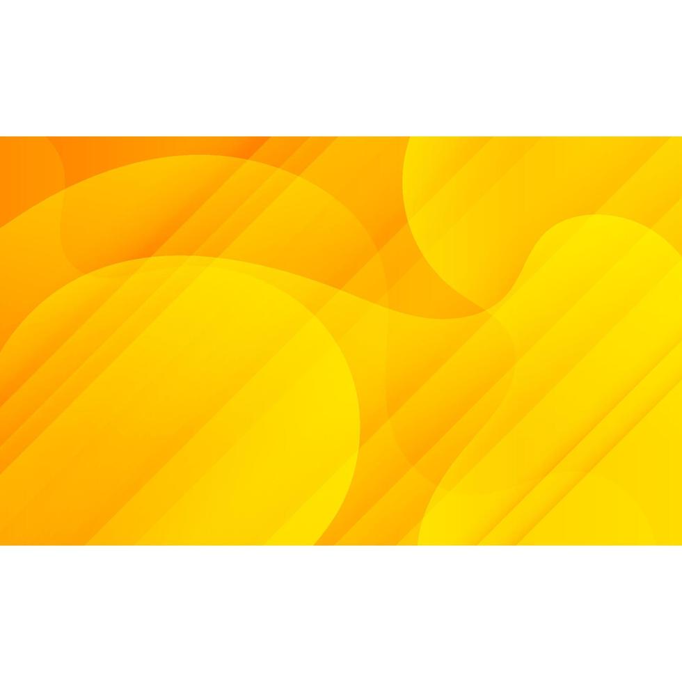 desenho de banner com fundo amarelo vetor