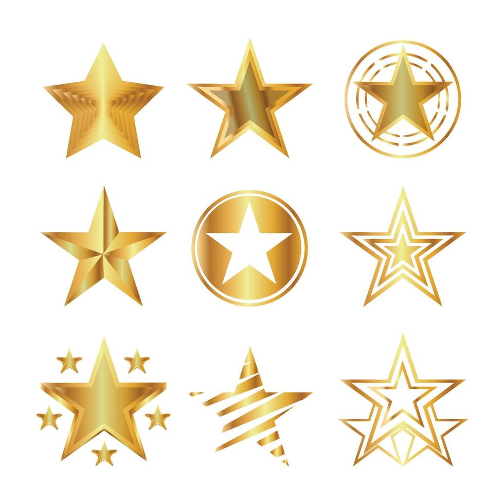 ícone de estrela de elementos vetor