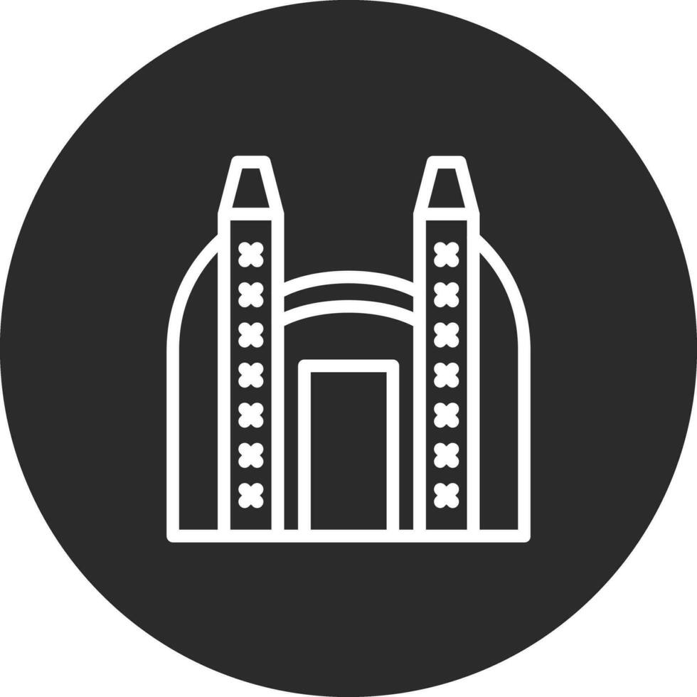 Ishtar portão vetor ícone