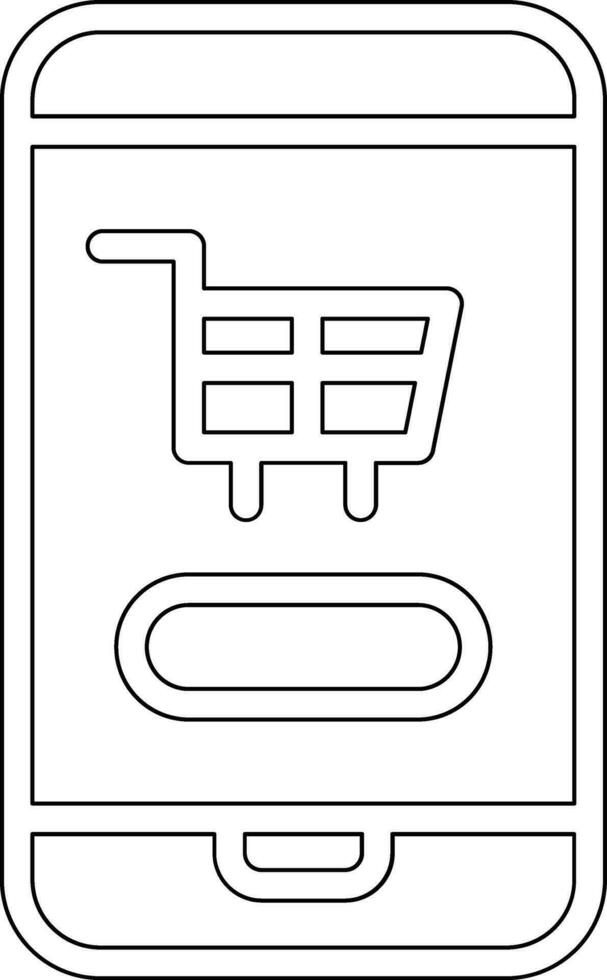 ícone de vetor de comércio eletrônico