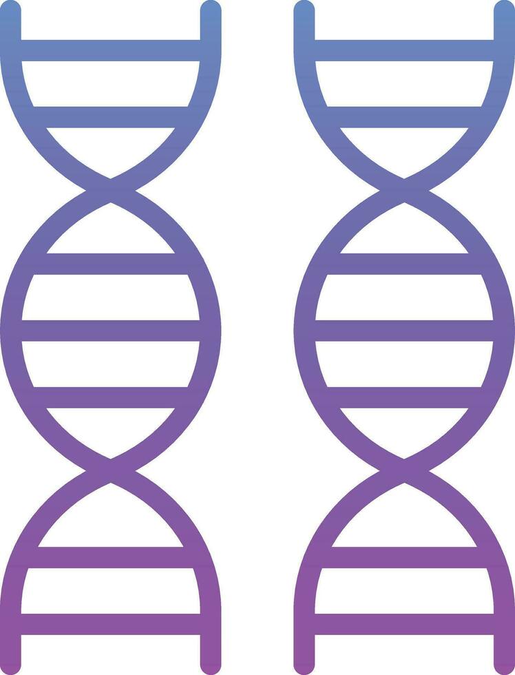 ícone de vetor de DNA