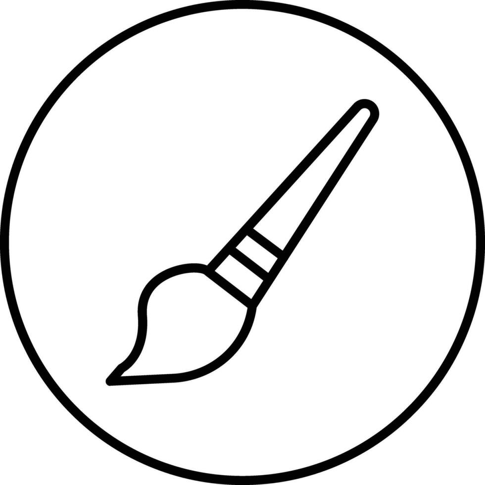 ícone de vetor de pincel