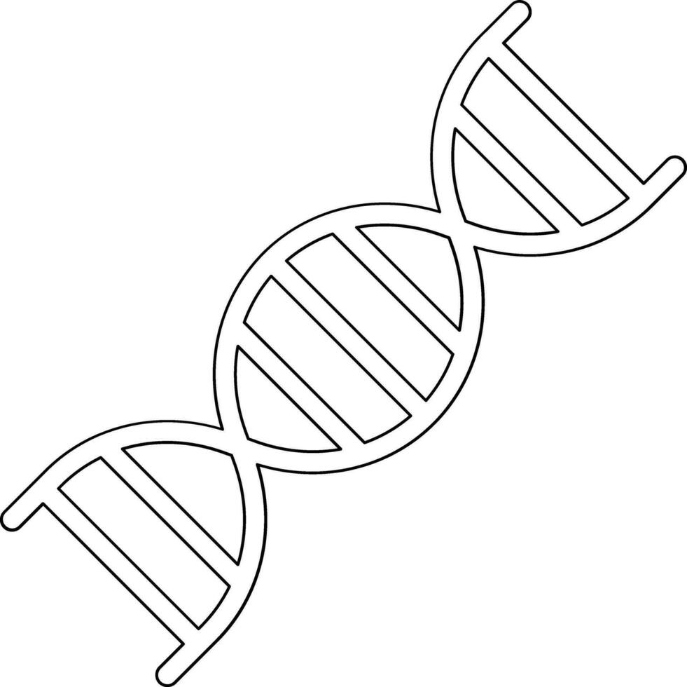 ícone de vetor de DNA