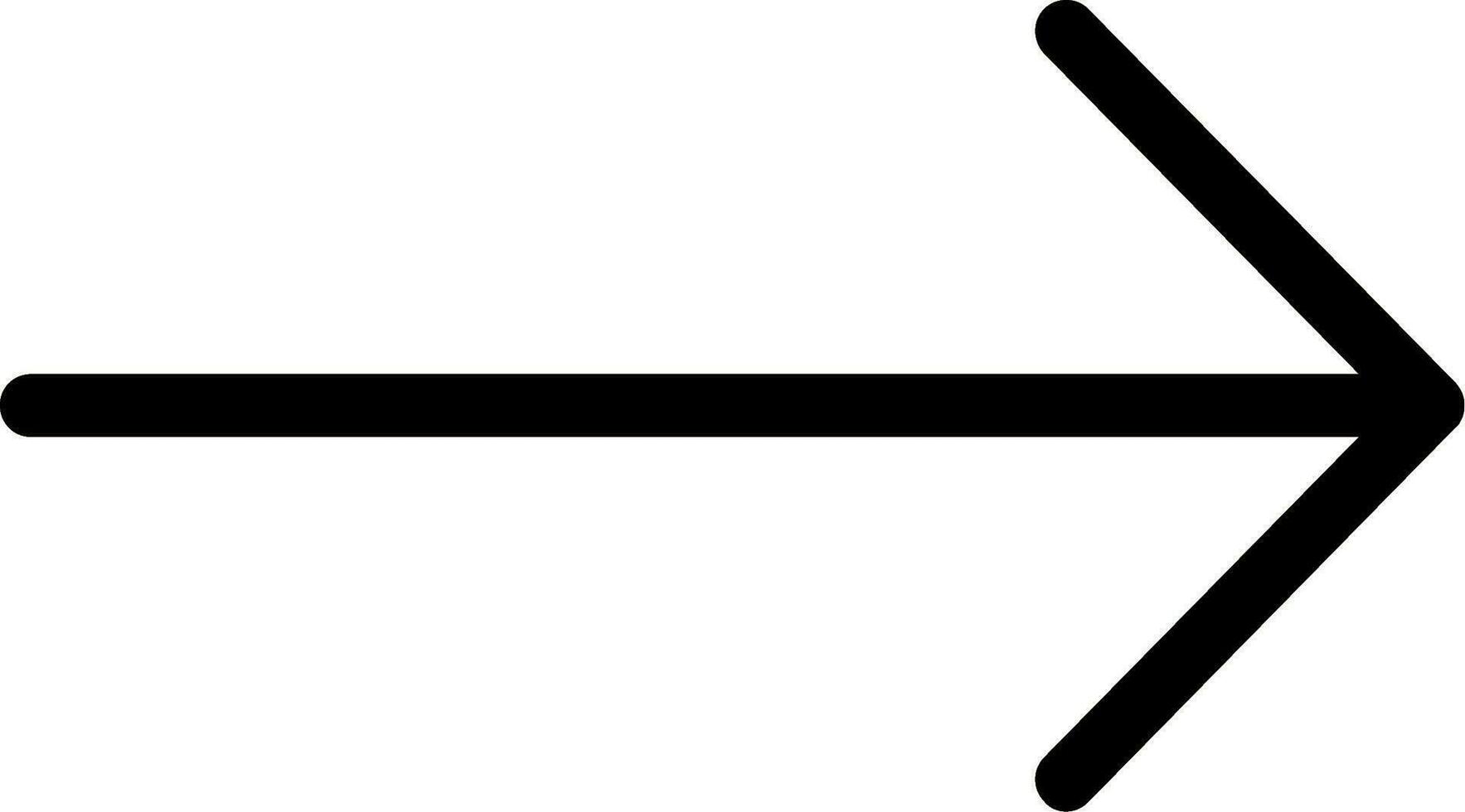 ícone de vetor de seta para a direita