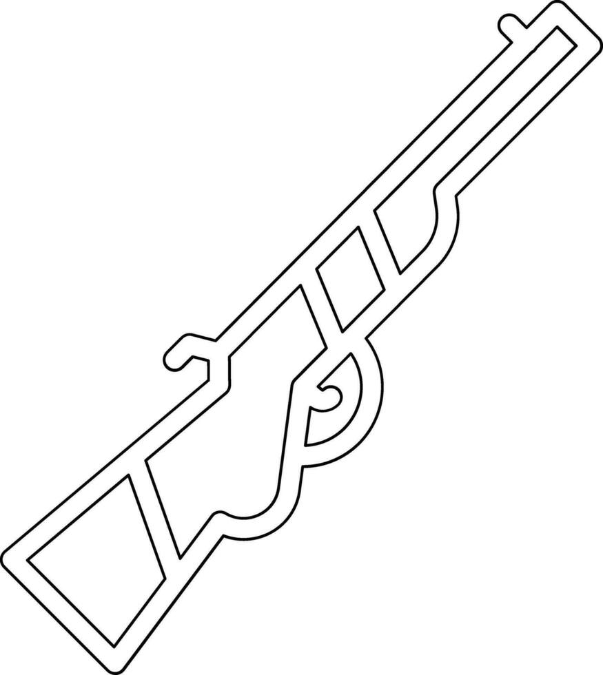 rifle vetor ícone