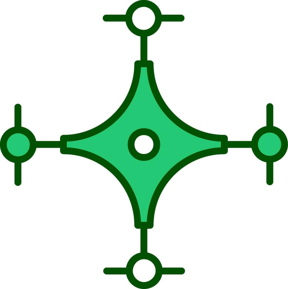 ícone de vetor de drone