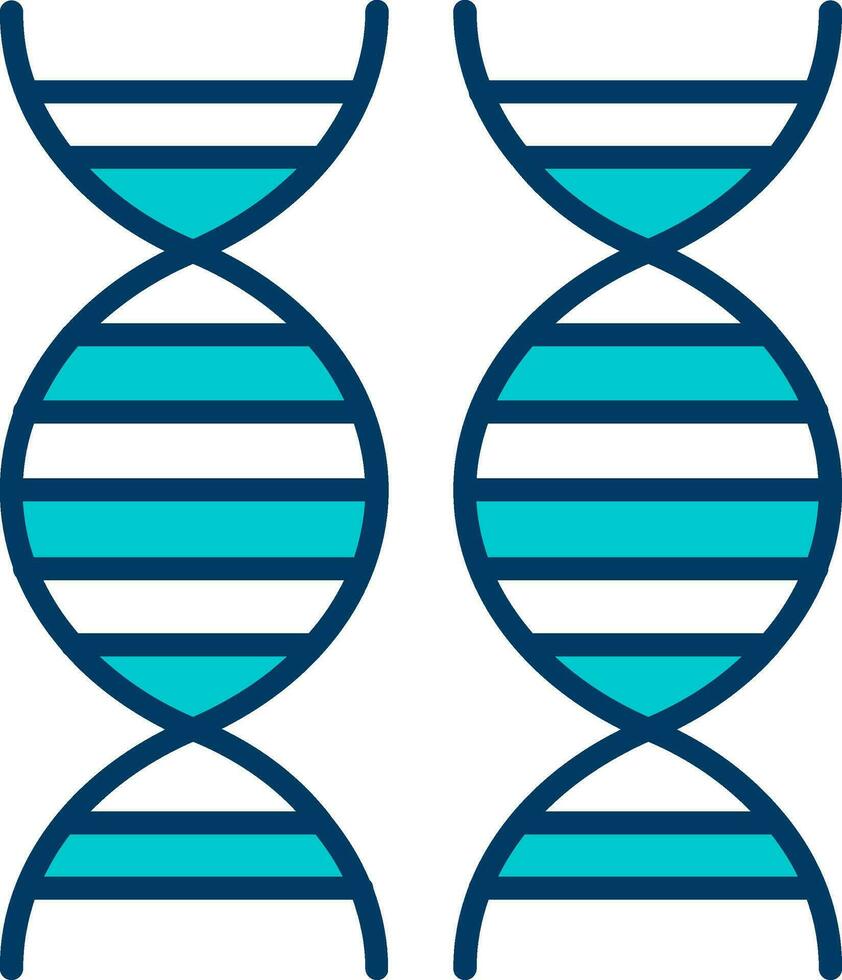 ícone de vetor de DNA