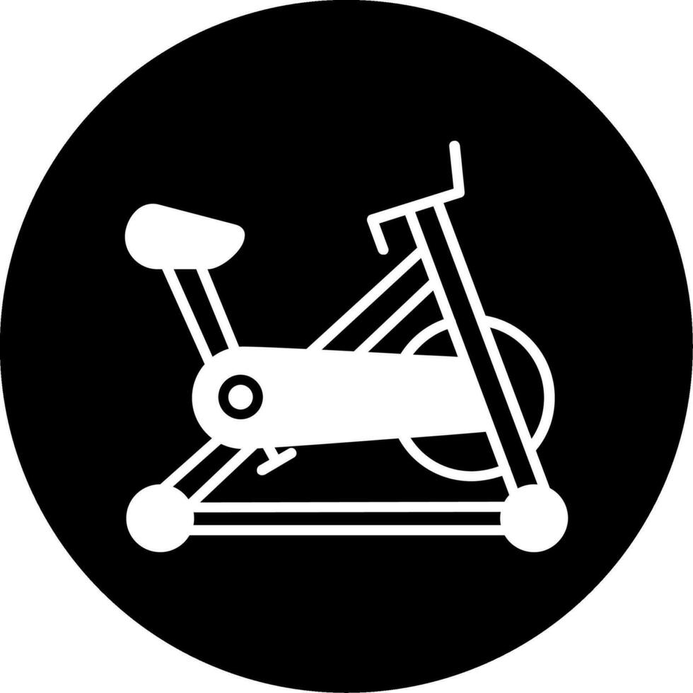 estacionário bicicleta vetor ícone