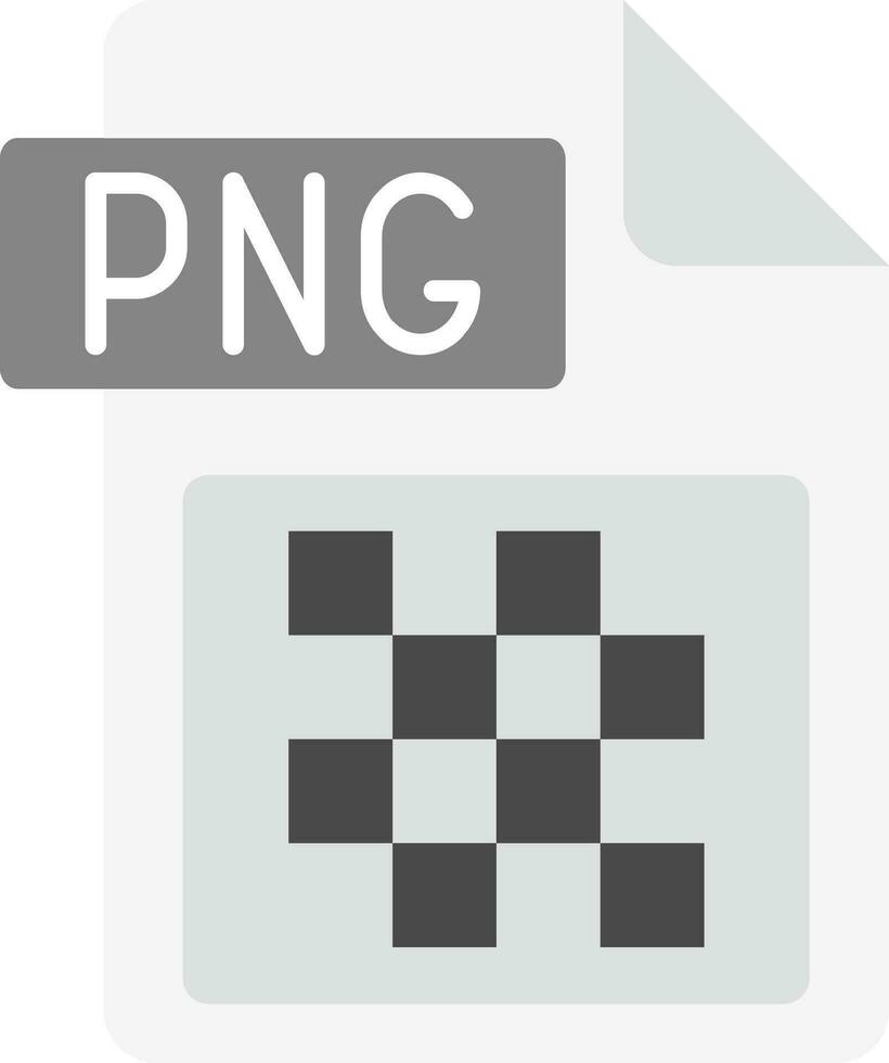 png Arquivo formato cinzento escala ícone vetor