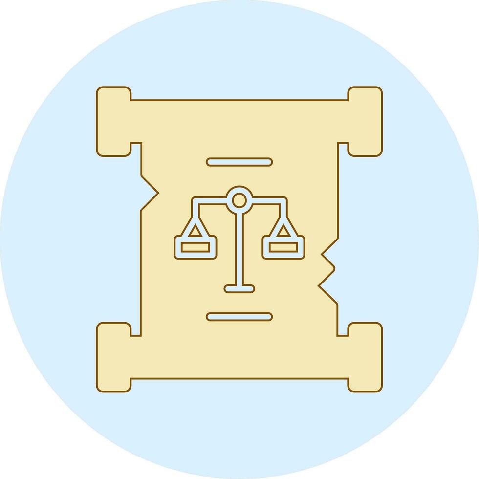 ícone do vetor de rolagem
