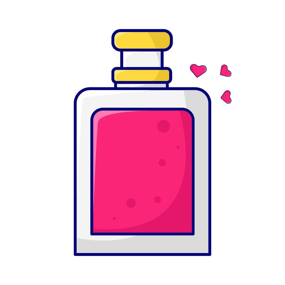 garrafa perfume ilustração vetor