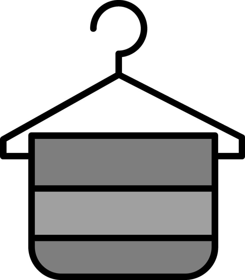 ícone de vetor de cabide