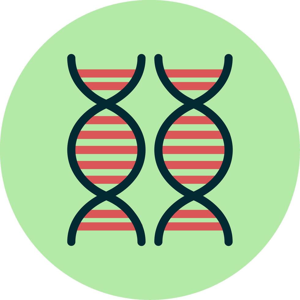 ícone de vetor de DNA