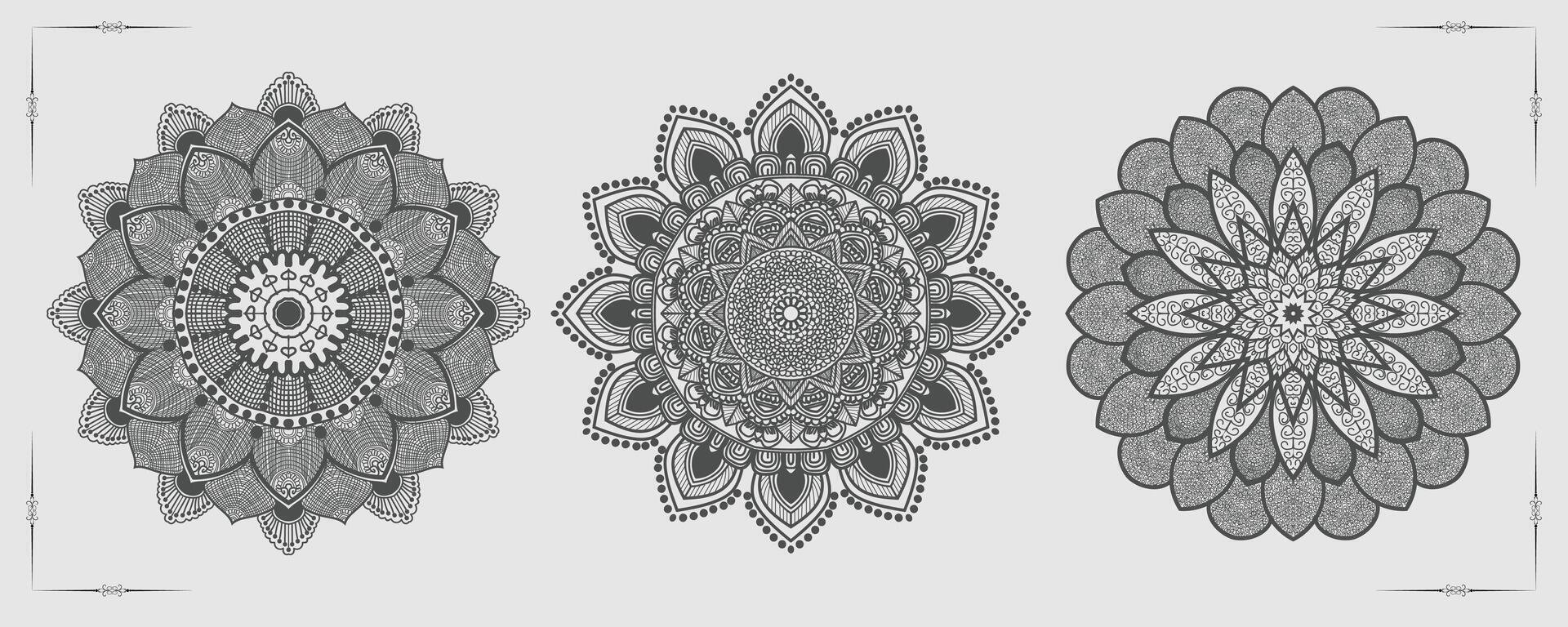 vetor luxo mandala modelo fundo e ornamental Projeto para coloração página, cumprimento cartão, convite, tatuagem, floral mandala.