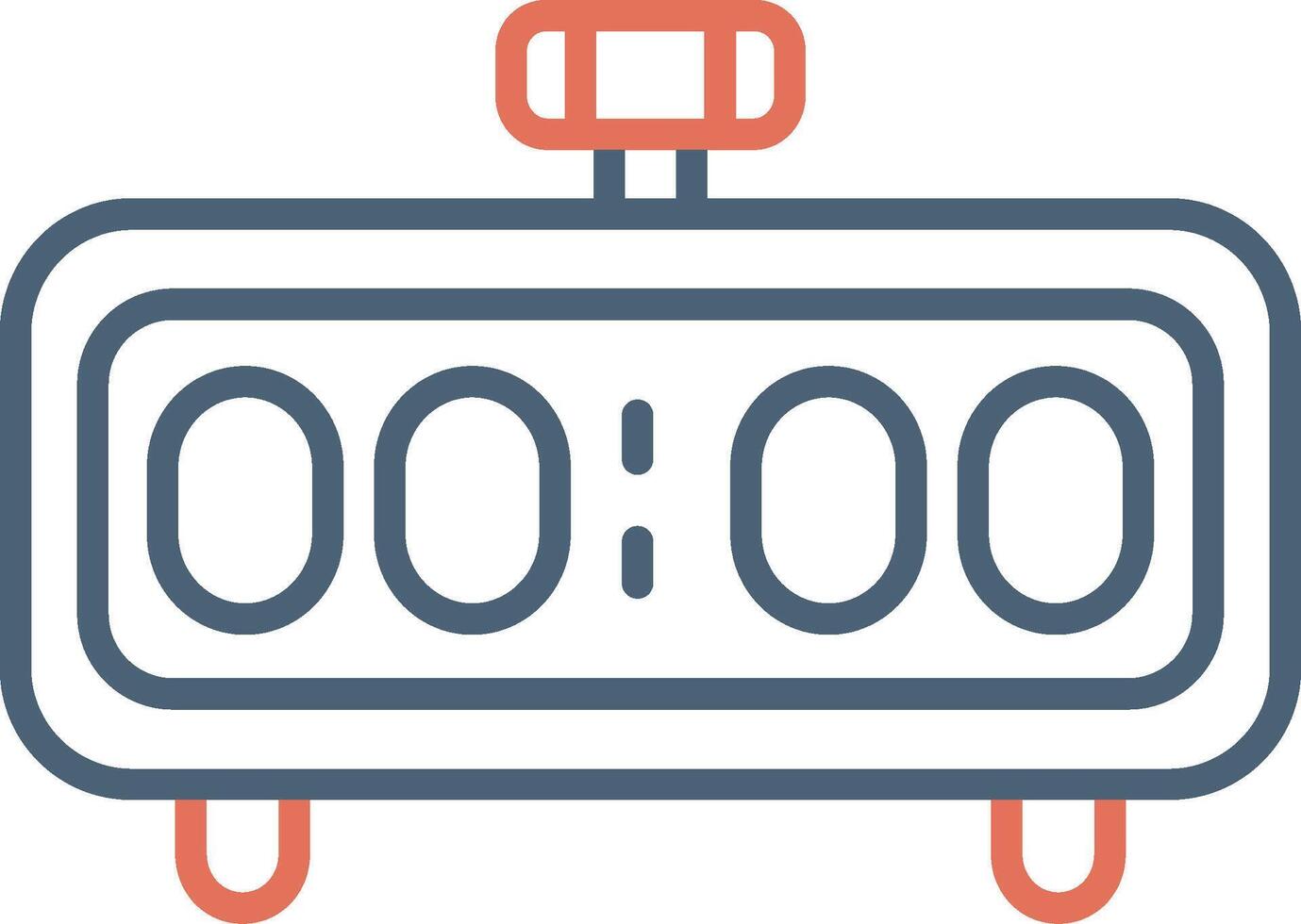 ícone de vetor de despertador
