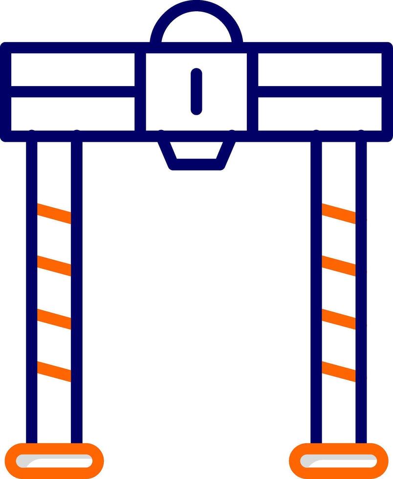 ícone de vetor de detector de metais