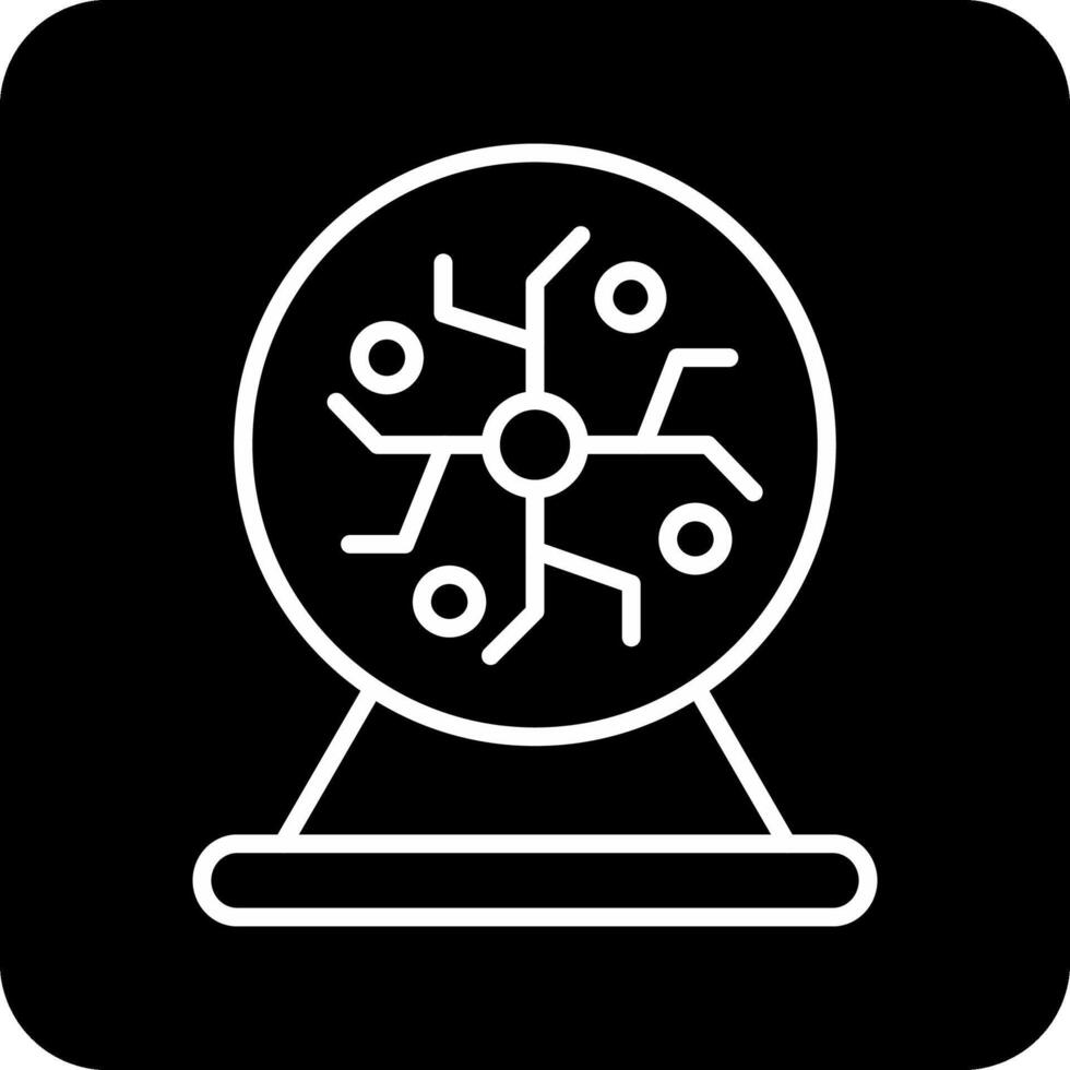 ícone de vetor de bola de plasma