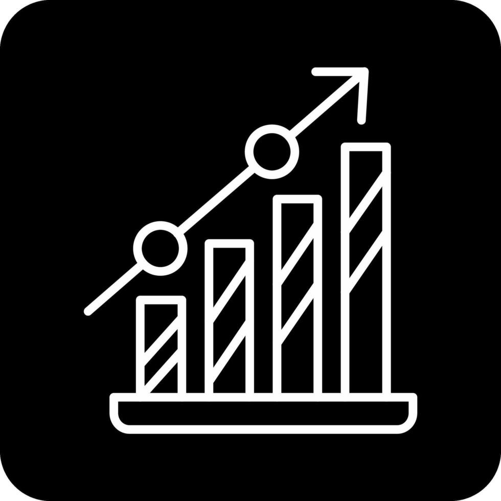 ícone de vetor de estatísticas