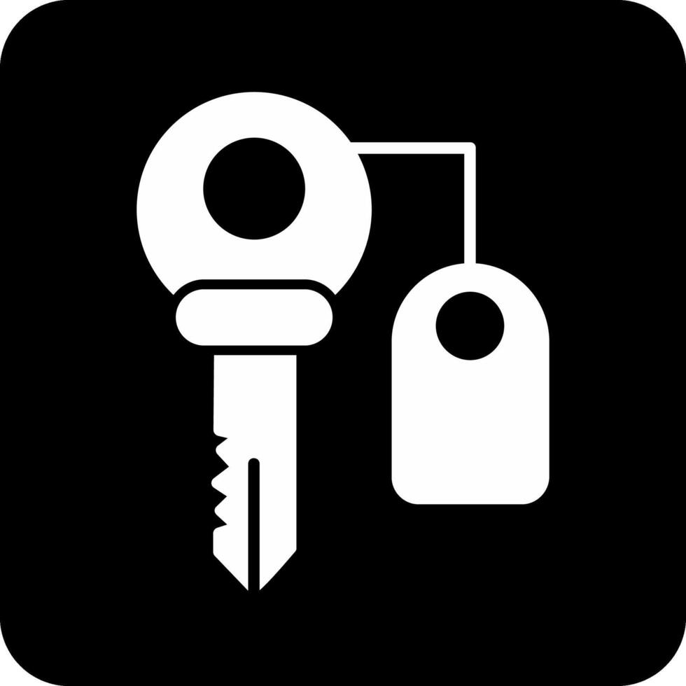 ícone de vetor de chave de quarto