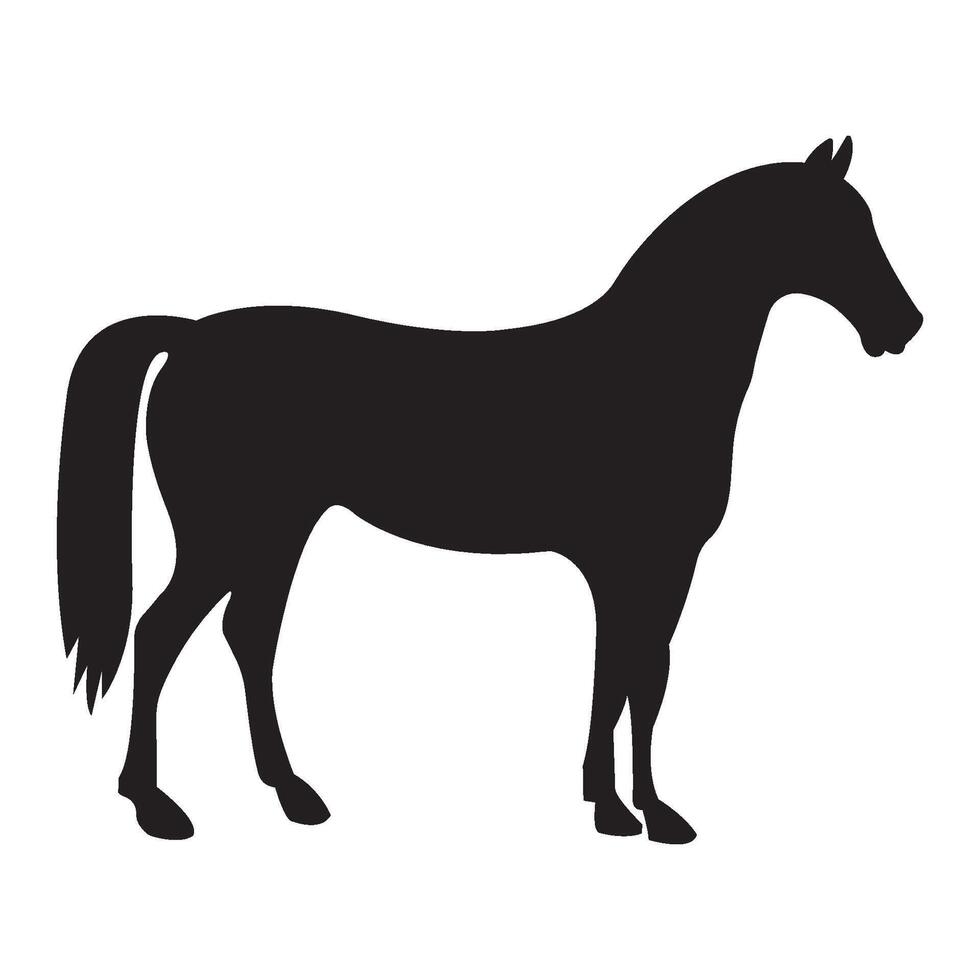 cavalo ícone logotipo vetor Projeto modelo