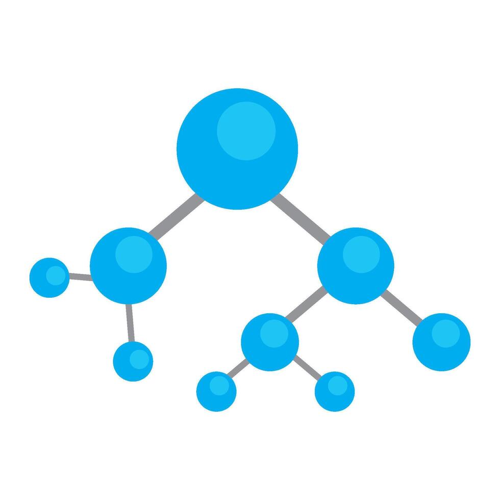 molécula ícone logotipo vetor Projeto modelo