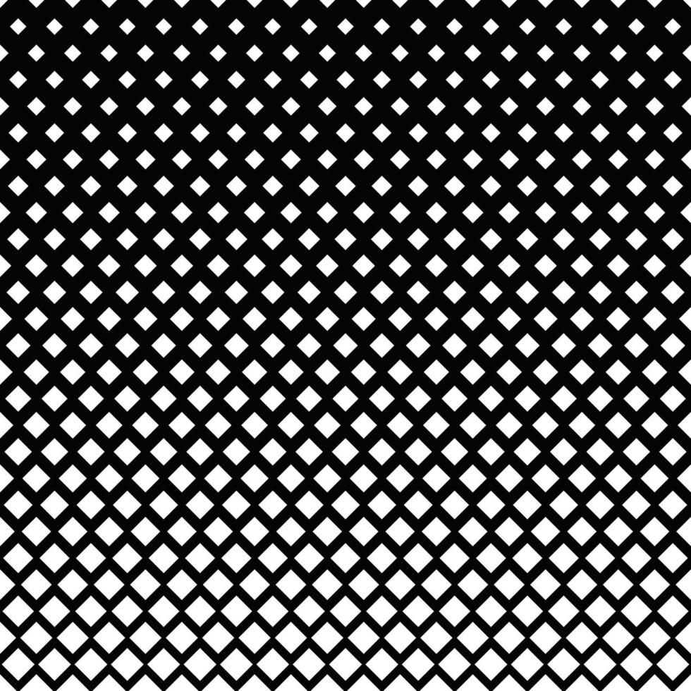 abstrato geométrico diagonal quadrado padronizar fundo - Preto e branco vetor gráfico Projeto com quadrados